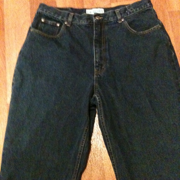 EUC Womens LA BLUES Relaxed Straight Leg Size 16P - Picture 2 of 8